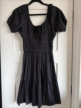 Gap smock baby doll TALL mini dress